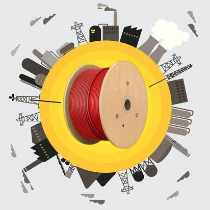 2c+E 1.5mm2 Bc Cl2/PVC/PVC/Swa/PVC V90 1kv Orange Circular Cable